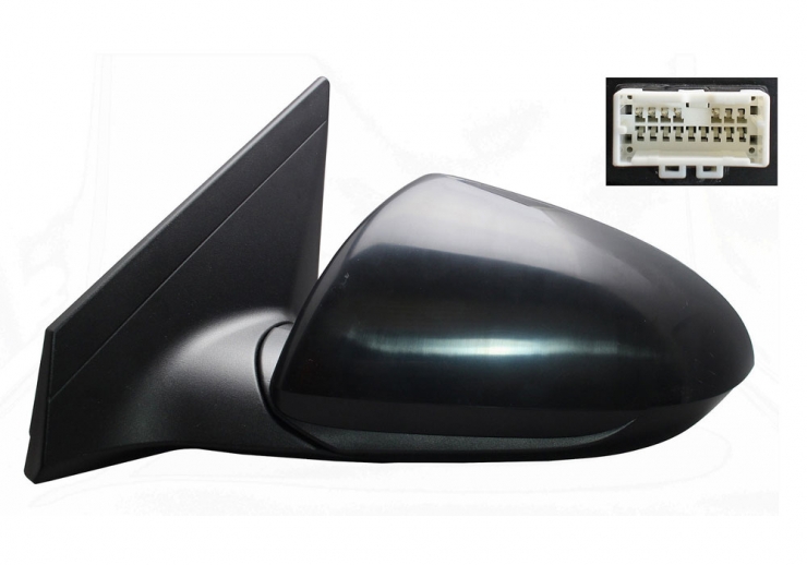 Accéder à la pièce Rétroviseur électrique gauche, convexe, chauffant, apprêté (5 branches)