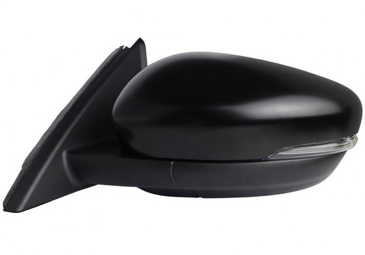 Rétroviseur électrique gauche, convexe, chauffant, apprêté, rabattable, avec feu clignotant, courtoisie (9 broches) FORD-KUGA pour FORD KUGA  pour FORD KUGA