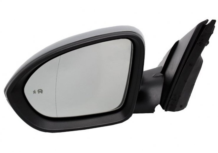 Rétroviseur électrique gauche, asphérique, chauffant, apprêté, rabattable, courtoisie, mémoire, side (14 broches) OPEL-INSIGNIA pour OPEL INSIGNIA  pour OPEL INSIGNIA