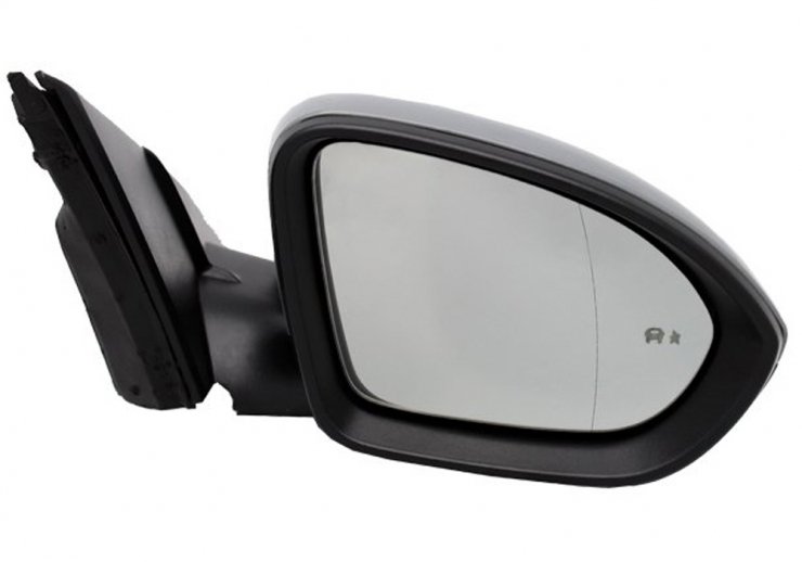 Rétroviseur électrique droit, convexe, chauffant, apprêté, rabattable, courtoisie, mémoire, side (14 broches) OPEL-INSIGNIA pour OPEL INSIGNIA  pour OPEL INSIGNIA