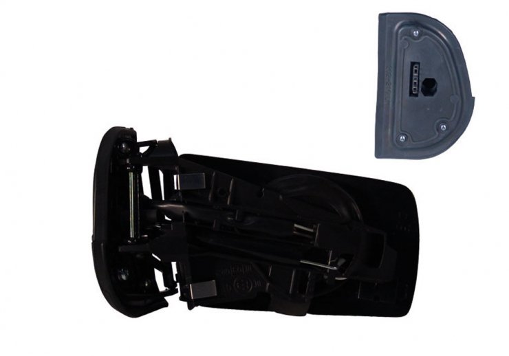 Accéder à la pièce Corps du rétroviseur électrique gauche, plate, chauffant (5 broches)