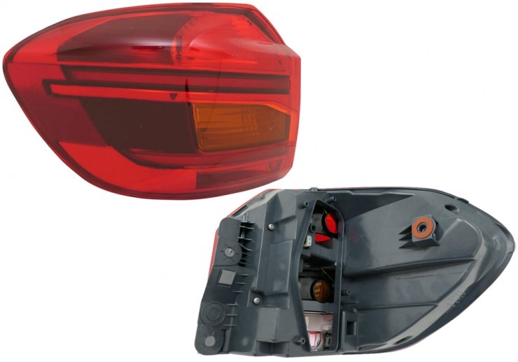 Accéder à la pièce Feu arrière gauche, LED, H21W