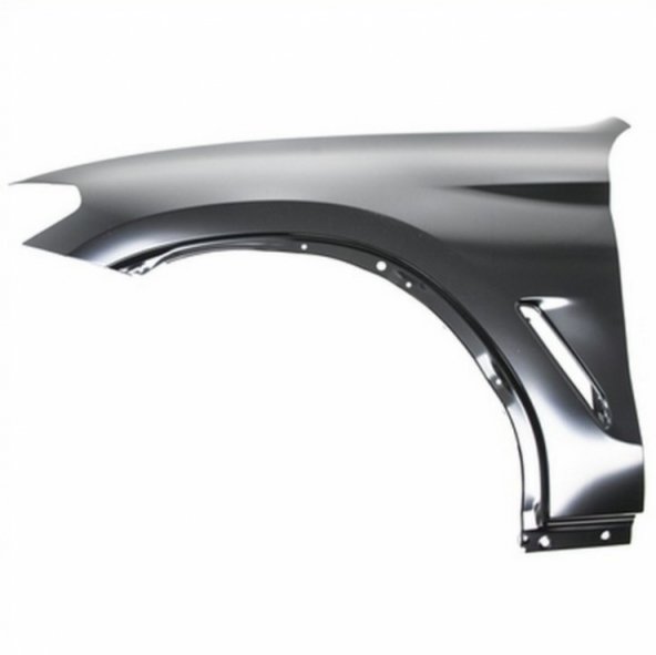 Accéder à la pièce Aile avant gauche, aluminium