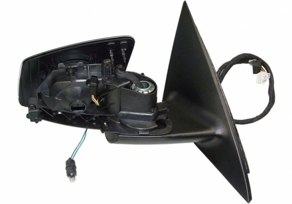 Accéder à la pièce Corps du rétroviseur électrique droit, asphérique, chauffant, rabattable, courtoisie, mémoire, side (20 broches)