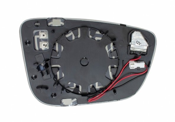 Accéder à la pièce Glace + support pour rétroviseur gauche, asphérique, chauffant, side