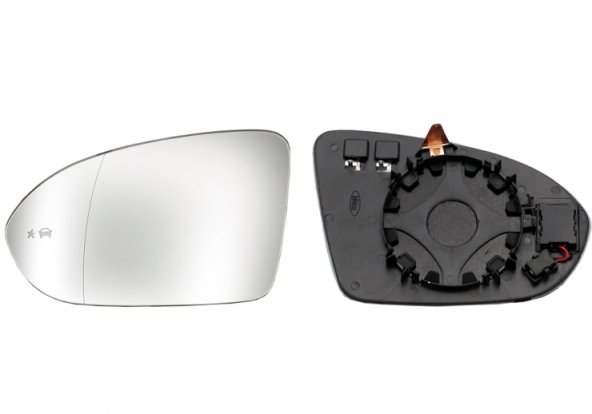 Accéder à la pièce Glace + support de rétroviseur gauche, asphérique, thermique, side 