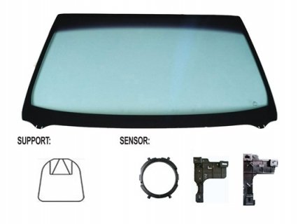 Accéder à la pièce Pare-brise vert, contrôle athermique,  capteur 