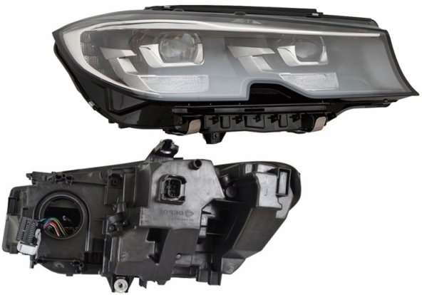 Accéder à la pièce Phare électrique droit, LED (moteur)