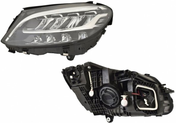 Accéder à la pièce Phare électrique gauche, LED (moteur) (depuis 01/2018)