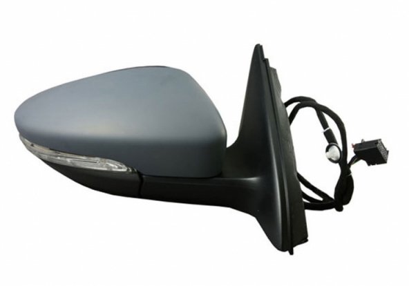 Accéder à la pièce Rétroviseur électrique droit, convexe, chauffant, apprêté, rabattable, indicateur, courtoisie, mémoire