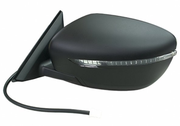 Accéder à la pièce Rétroviseur électrique gauche, convexe, apprêté, avec feu clignotant (5 broches)