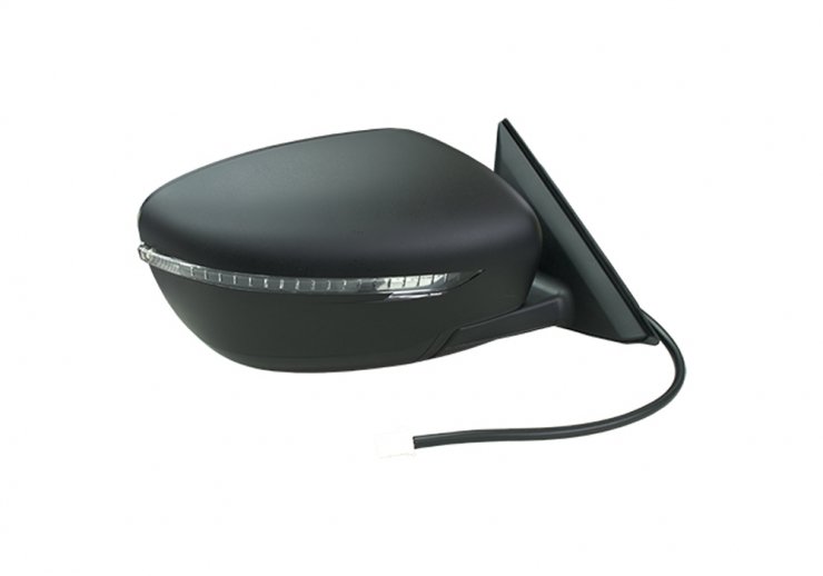 Accéder à la pièce Rétroviseur électrique droit, convexe, apprêté, rabattable, avec feu clignotant (7 broches)