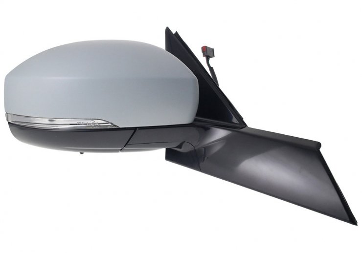 Rétroviseur électrique droit, convexe, chauffant, apprêté, rabattable, avec feu clignotant, courtoisie, LED (8 broches) LAND ROVER-DISCOVERY pour LAND ROVER DISCOVERY  pour LAND ROVER DISCOVERY