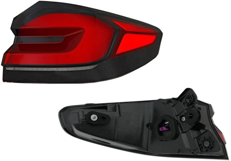 Accéder à la pièce Feu arrière droit, LED (depuis 2021)