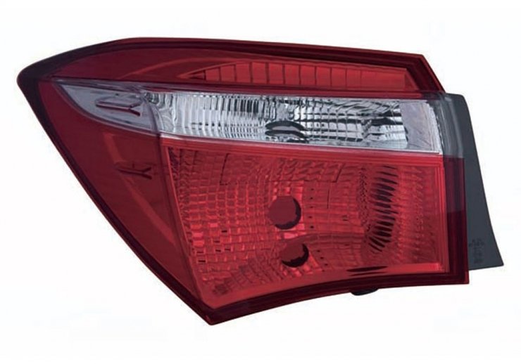 Accéder à la pièce Feu arrière gauche, extérieur