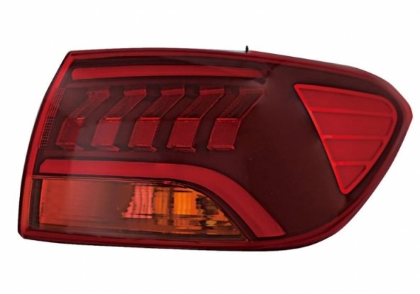 Accéder à la pièce Feu arrière droit, LED