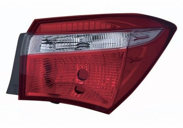 Accéder à la pièce Feu arrière droit, extérieur