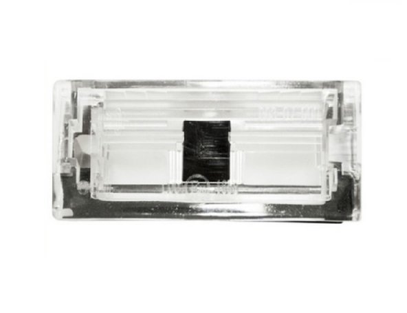 Accéder à la pièce Feu de la plaque d'immatriculation, des deux côtés