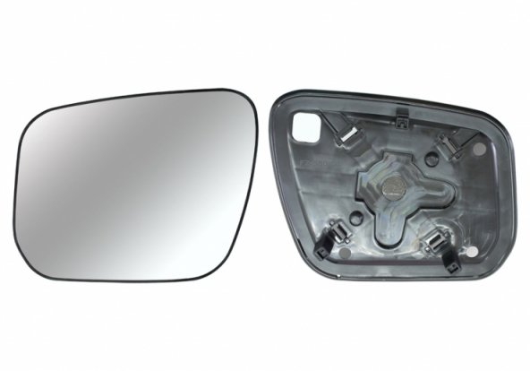 Accéder à la pièce Glace + support rétroviseur gauche, convexe