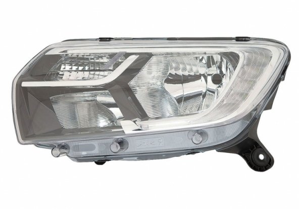Accéder à la pièce Phare électrique droit, LED, H7+H7