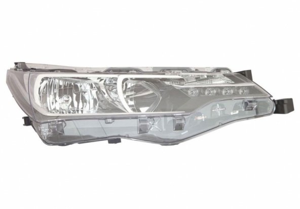 Accéder à la pièce Phare électrique droit, LED, H11+HB3 (moteur)