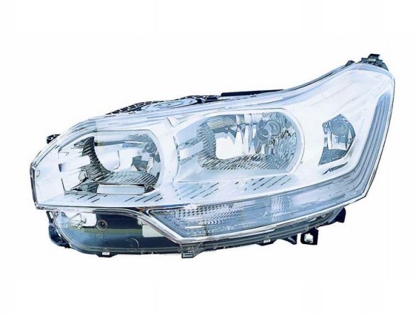 Accéder à la pièce Phare électrique gauche, H1+H7+H7