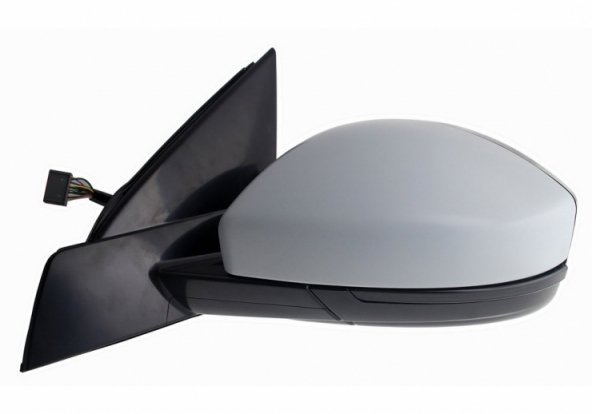 Accéder à la pièce Rétroviseur gauche électrique, convexe, chauffant, apprêté, avec feu clignotant, sonde (8 broches)