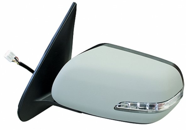 Accéder à la pièce Rétroviseur gauche électrique, convexe, chauffant, apprêté, rabattable, avec feu clignotant