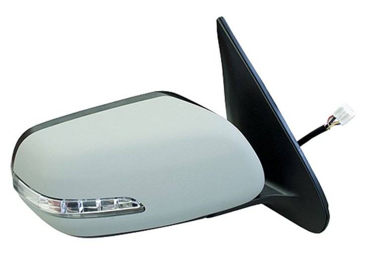Accéder à la pièce Rétroviseur électrique droit, convexe, apprêté, avec feu clignotant