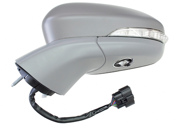 Accéder à la pièce Rétroviseur électrique gauche, asphérique, chauffant, apprêté, rabattable, avec feu clignotant, courtoisie (9 broches) (depuis 2019)