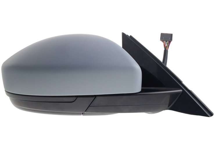 Rétroviseur électrique droit, convexe, chauffant, apprêté, avec feu clignotant, courtoisie, LED (7 broches) JAGUAR-E-PACE pour JAGUAR E-PACE  pour JAGUAR E-PACE