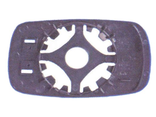 Accéder à la pièce Glace + support de rétroviseur gauche, asphérique