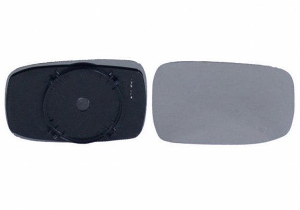 Accéder à la pièce Glace + support rétroviseur droit, convexe, chauffant