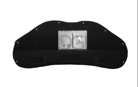 Accéder à la pièce Panneau insonorisant du capot (8 clips)