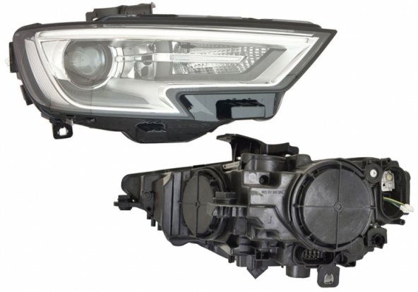 Accéder à la pièce Phare électrique droit, LED, xénon D5S+H8 (moteur)