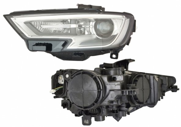 Accéder à la pièce Phare électrique gauche, LED, xénon D5S+H8 (moteur)