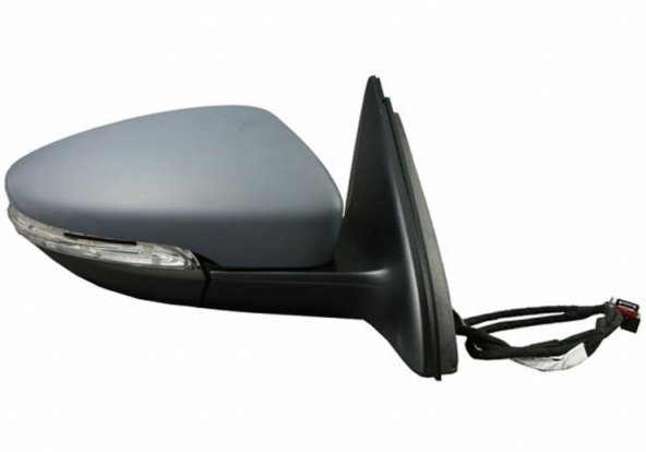 Accéder à la pièce Rétroviseur électrique droit, convexe, chauffant, apprêté, avec feu clignotant (6 broches)
