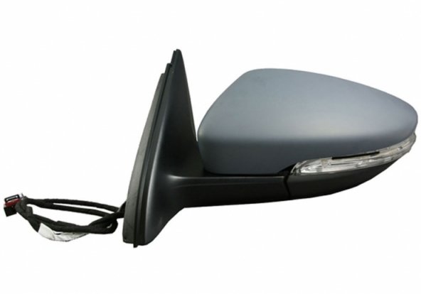 Accéder à la pièce Rétroviseur électrique gauche, asphérique, chauffant, apprêté, avec feu clignotant (6 broches)