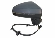 Accéder à la pièce Rétroviseur électrique droit, asphérique, chauffant, apprêté, rabattable, avec feu clignotant, mémoire, side (14 broches) (Limousine)