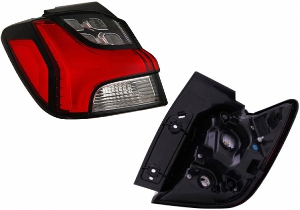 Accéder à la pièce Feu arrière gauche, extérieur, LED