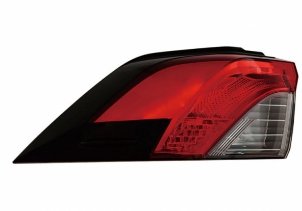 Accéder à la pièce Feu arrière gauche, extérieur, LED