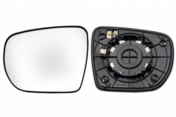 Accéder à la pièce Glace + support rétroviseur gauche, convexe, chauffant