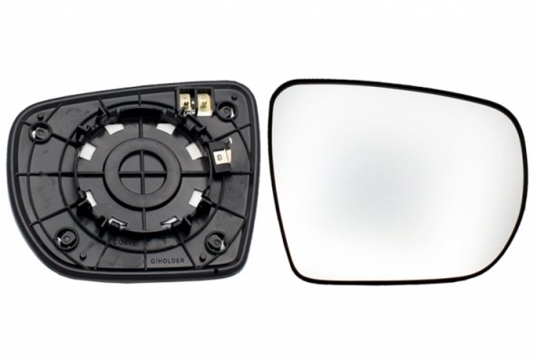 Accéder à la pièce Glace + support rétroviseur droit, convexe, chauffant