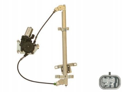 Accéder à la pièce Lève-vitre électrique avant droit (2/4 portes) (2 broches)