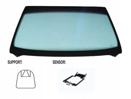 Accéder à la pièce Pare-brise acoustique vert, capteur pluie/lumière