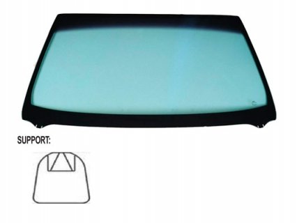 Accéder à la pièce Pare-brise vert, base de rétroviseur