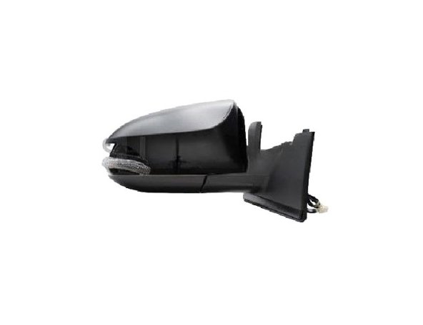 Accéder à la pièce Rétroviseur électrique droit, chauffant, noir, avec feu clignotant, convexe (7 broches)