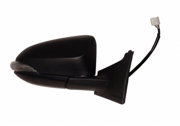 Accéder à la pièce Rétroviseur gauche manuel, convexe, avec feu clignotant (2 broches)