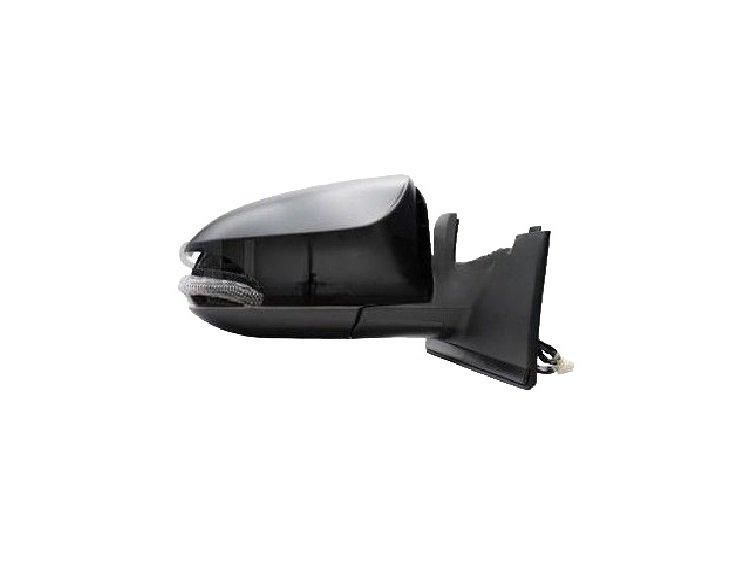 Accéder à la pièce Rétroviseur électrique droit, chauffant, noir, avec feu clignotant, convexe (7 broches)