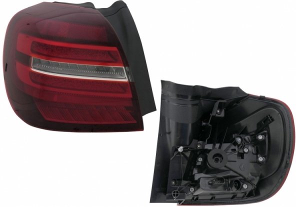 Accéder à la pièce Feu arrière gauche, extérieur, LED